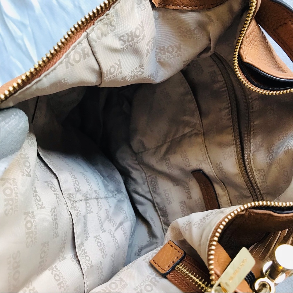 Michael Kors Leather Shoulder Bag - Picture 10 of 12